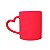 Jogo Caneca Porcelana Luminus Alça Coração Vermelho e Preto - Lyor - Imagem 8