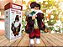 Papai Noel Musical Jingle Bells Dance Movimento Luz LED 36cm - Riomaster - Imagem 4