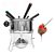 Conjunto para Fondue Aço inox Premium 10 Peças - Casita - Imagem 3