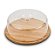 Boleira Porta Bolo Eco Bambu Com Tampa Acrílico Ecokitchen 27cm - Mimo Style - Imagem 2
