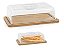 Porta Frios Eco Bambu Com Tampa Acrílico Ecokitchen 24cm - Mimo Style - Imagem 3