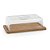 Porta Frios Eco Bambu Com Tampa Acrílico Ecokitchen 24cm - Mimo Style - Imagem 1