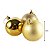 Kit 24 Bolas De Natal Mista Gliter, Fosco e Brilho Dourado E Vermelho 8cm - Master Christmas - Imagem 2