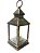 Jogo Lamparina Decor Rústica LED Preto e Ouro Envelhecido 23cm 2 Peças - Master Christmas - Imagem 4