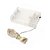 Kit Fio Micro LED Pilha 50 Lâmpadas Branco Quente Fixa 5 metros 2 Unidades - Imagem 7