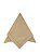 Kit 4 Guardanapos Tecido Ponto Ajour 40x40cm Bege Taupe 4 Peças - Jolitex - Imagem 2