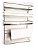 Kit Organizador Cozinha Suporte 5x1 e Porta Talheres Aço - Imagem 7