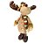 Rena Pelúcia Premium Gorrinho Guizo e Cachecol 34cm - Master Christmas - Imagem 1