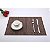 Jogo Americano PVC Tramado Premium Caramelo 30x45 4 Peças - Jolitex - Imagem 2