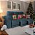Jogo Capa de Almofada Natal Gobelin Premium 45x45cm 4 Unidades - Magizi - Imagem 2