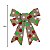 Kit Laço Grande Decorado Natal Bolas Coloridas 20cm 4 Peças - Magizi - Imagem 3