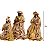 Presépio de Natal Seda Dourado Luxo 8 Figuras 25cm - Magizi - Imagem 3