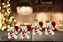 Jogo Ursinho Pelúcia Natal Gorrinho e Cachecol Premium 12cm 4 Peças - Imagem 2