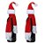 Kit Enfeite Garrafa Vinho Cachecol e Gorro Natal 2 Unidades - Magizi - Imagem 1