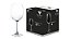 Conjunto Taça Elytium Graphite Vinho 580ml Vidro 6 Unidades - Vicrila - Imagem 1