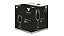 Conjunto Taça Elytium Graphite Vinho 580ml Vidro 6 Unidades - Vicrila - Imagem 3