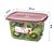 Conjunto Mini Potes Plástico BPA Free 5 Peças 580ml e 8 Peças 280ml - Sanremo - Imagem 2