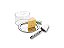 Conjunto Para Queijo Aço Inox Prime e Plaina Cortador - Mundial Import - Imagem 1