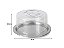 Jogo Para Queijo Aço Inox Prime 3 Peças Queijeira, Faca e Ralador - Mundial Import - Imagem 2