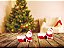 Jogo Porta Vela Natal Cerâmica Papai Noel 10cm 2 Unidades - Yangzi - Imagem 3