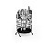 Suporte Porta Talheres Escorredor para Pia Aramado Black - Imagem 1