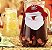 Jogo Jarra Vidro 780ml Decor Natal Papai Noel Pelúcia  4 Un - Imagem 6