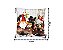 Jogo 3 Capas de Almofada  Natal Prime 45x45cm Boneco de Neve - Imagem 4