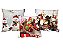 Jogo Capa de Almofada Estampa Natal Prime 45x45cm 3 Un - Imagem 1