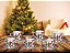 Jogo Xícara com Pires Para Café Melamina Decorado Natal 6 Un - Imagem 4