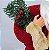 Papai Noel Luxo Barba Iluminada 40cm Vinho Premium - Magizi - Imagem 6