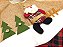 Jogo Saia Árvore Natal e Meia Decor Bike Xadrez Papai Noel - Imagem 4