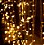 Kit 2 Cortina LED Branco Quente 120 Lâmpadas 1,2mx90cm 127V - Imagem 4