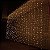 Cortina LED Fixo Branco Quente 120 Lâmpadas 1,2m x 90cm 127V - Imagem 5