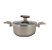 Panela Caçarola Champanhe Revestimento Cerâmica Premium 24cm - Mimo Style - Imagem 1