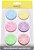 Jogo Marcadores Silicone Fruit Color Para Copos 6 Peças - Mimo Style - Imagem 1