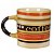 Jogo Mini Caneca Cerâmica Caboclo 110ml 3 Unidades - Yazi - Imagem 4