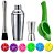 Kit Drink Barman Coqueteleira e Marcador de Copos Color Citrus 5 Peças - Yangzi - Imagem 1