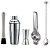 Kit Bartender Aço Inox Premium 5 Peças com Coqueteleira - Yangzi - Imagem 1