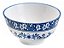 Jogo Tigela Bowl Porcelana Blue Garden Grande 350ml 4 Unidades - Lyor - Imagem 3