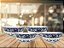 Jogo Tigela Bowl Porcelana Blue Garden Grande 350ml 4 Unidades - Lyor - Imagem 2