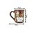 Jogo 6 Mini Canecas Porcelana Decorada Café Premium 150ml - Imagem 2