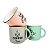 Jogo Caneca Cerâmica Coffee Soft Colorida 350ml 3 Unidades - Fratelli - Imagem 1