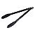 Pegador Multiuso Silicone Black Cabo Inox Premium Henrique Fogaça 34cm - Yazi - Imagem 1