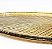 Travessa Petisqueira Vidro Luxo Centro de Mesa Folha Ouro Texturizado 30cm - Tuut - Imagem 4