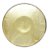Travessa Centro de Mesa Fruteira Vidro Dourado Texturizado Luxo Atlas Gigante 39cm - Tuut - Imagem 3
