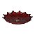 Travessa Vidro Fruteira Centro de Mesa Luxo New Pointsettia 32cm - Tuut - Imagem 5
