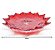 Travessa Vidro Fruteira Centro de Mesa Luxo New Pointsettia 32cm - Tuut - Imagem 2