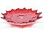 Travessa Vidro Fruteira Centro de Mesa Luxo New Pointsettia 32cm - Tuut - Imagem 1