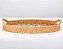 Bandeja Oval Fibra Natural Base Concha Luxo Santorini 35cm - Yangzi - Imagem 2