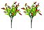Jogo 2 Buquê Pimenta Artificial 18 Pimentas Cada 35cm - Imagem 1